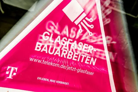 Glasfaserausbau startet.
